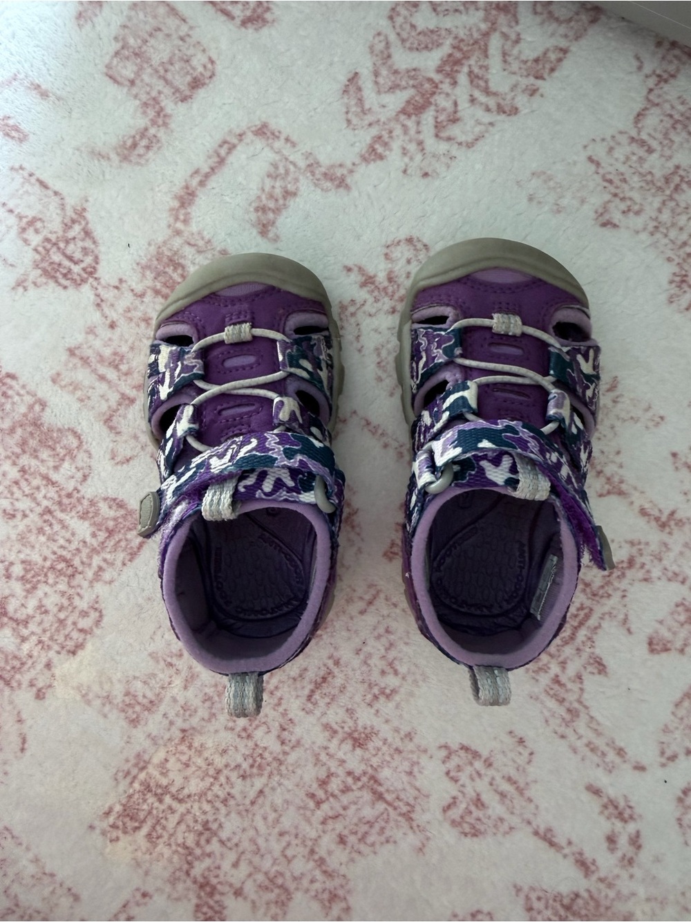 Kids Purple Outdoor Sandals